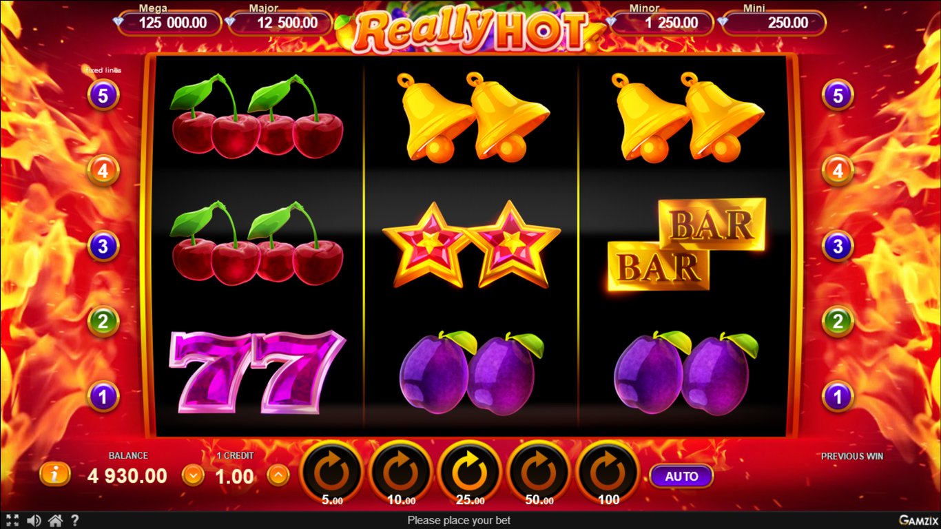 Really Hot Slot Demo Image