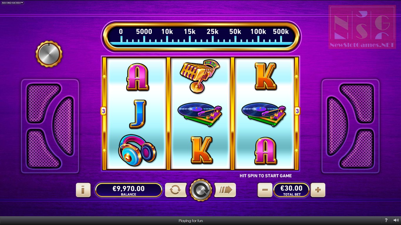 Record Riches Slot Demo Image