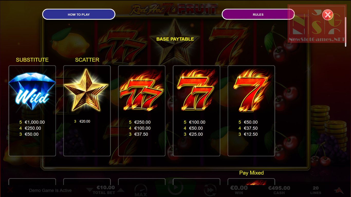 Reel Hot 7s Fruit Slot Slot Image in Demo - pic. 3