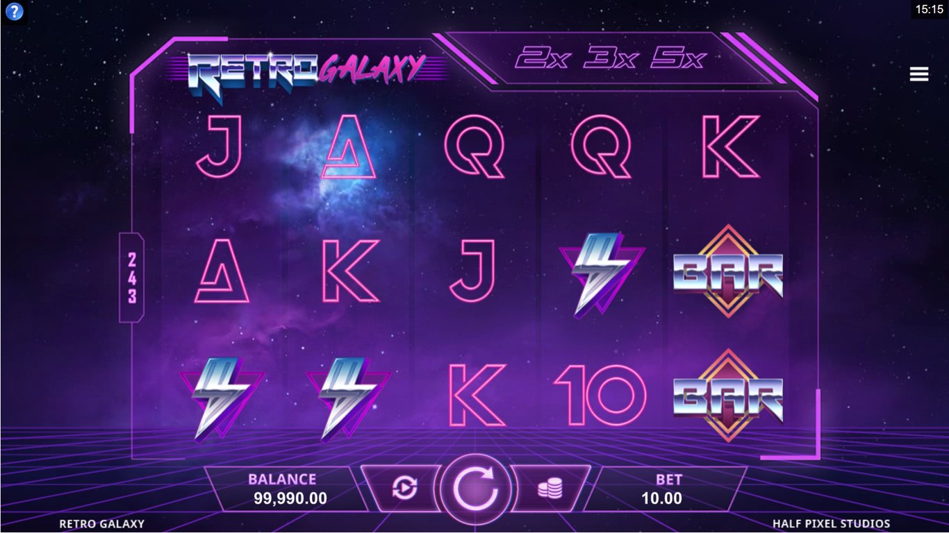Retro Galaxy Slot Slot Image in Demo - pic. 2