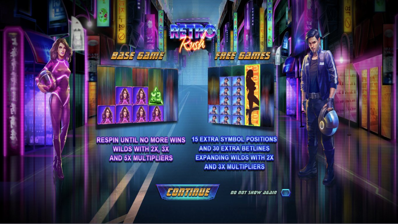 Retro Rush Slot Demo Image