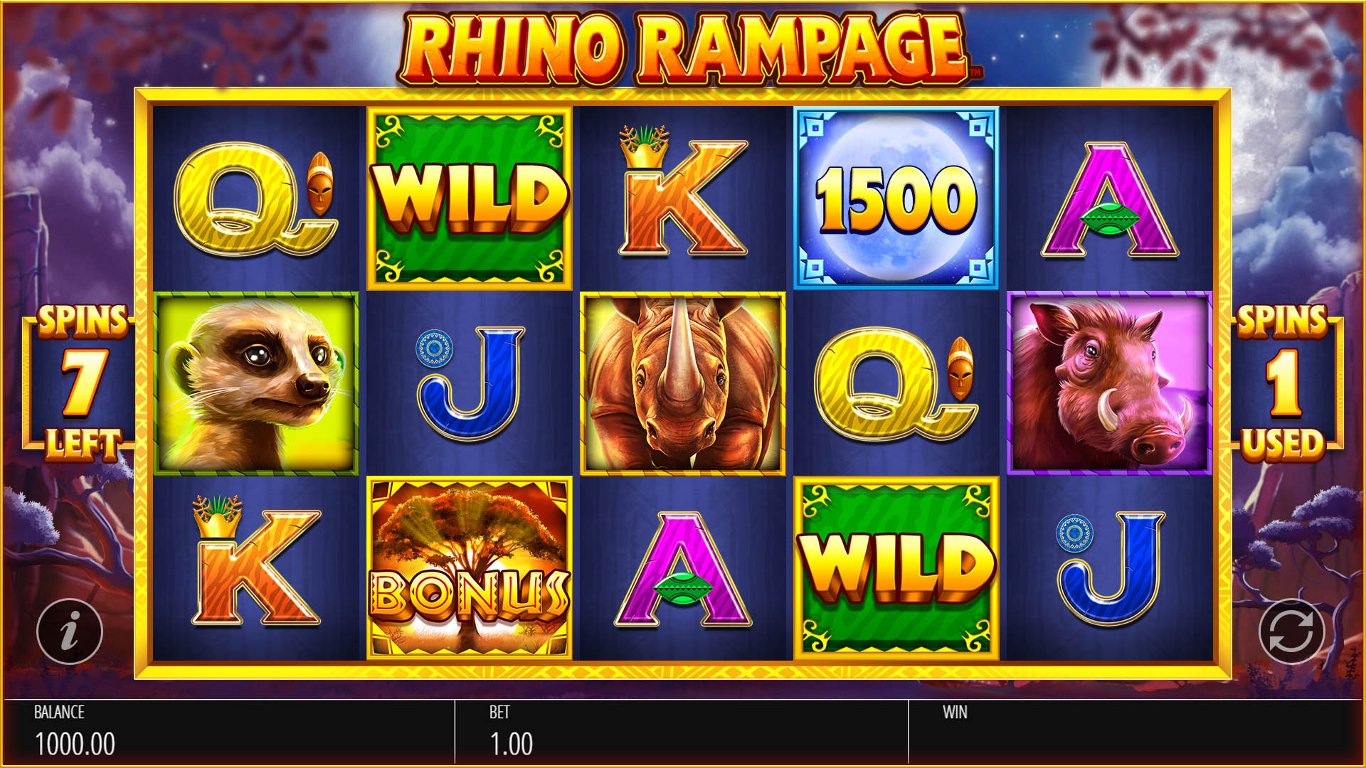 Rhino Rampage Slot Slot Image in Demo - pic. 3
