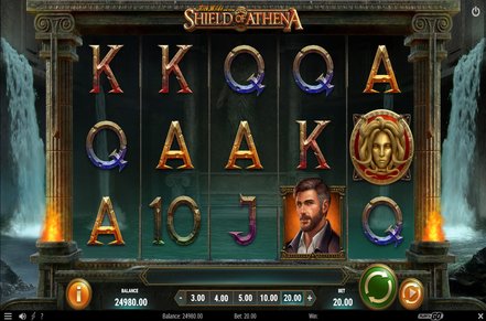 Rich Wilde and the Shield of Athena Slot Logo