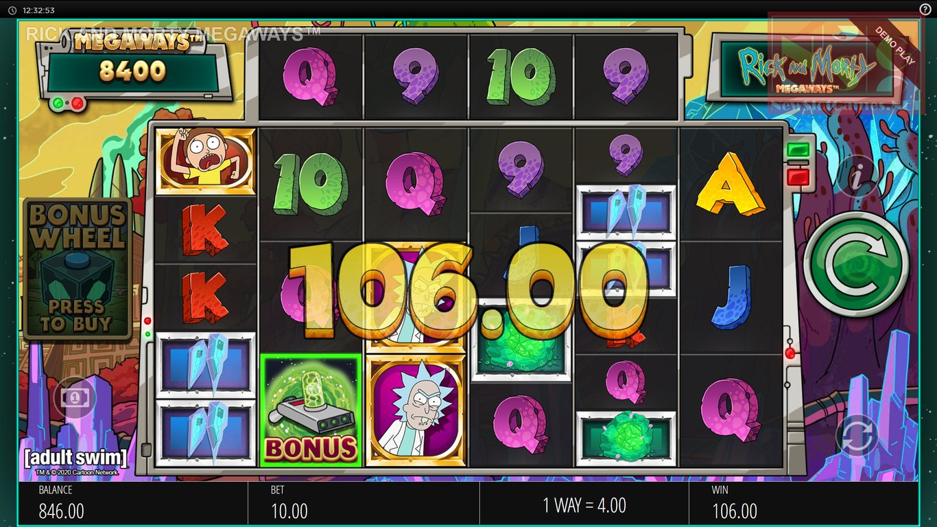 Rick and Morty Megaways Slot Slot Image in Demo - pic. 3