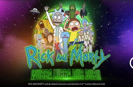 Rick and Morty: Wubba Lubba Dub Dub Slot Logo
