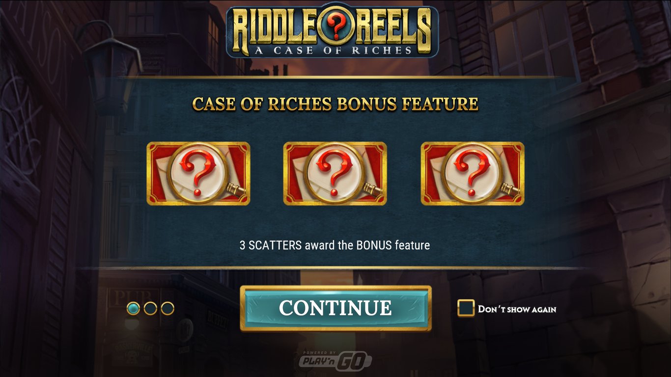Riddle Reels Slot Demo Image