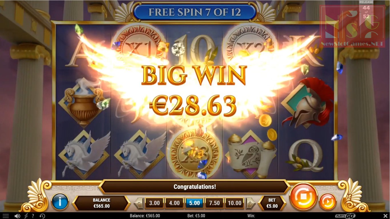 Rise of Athena Slot Slot Image in Demo - pic. 3