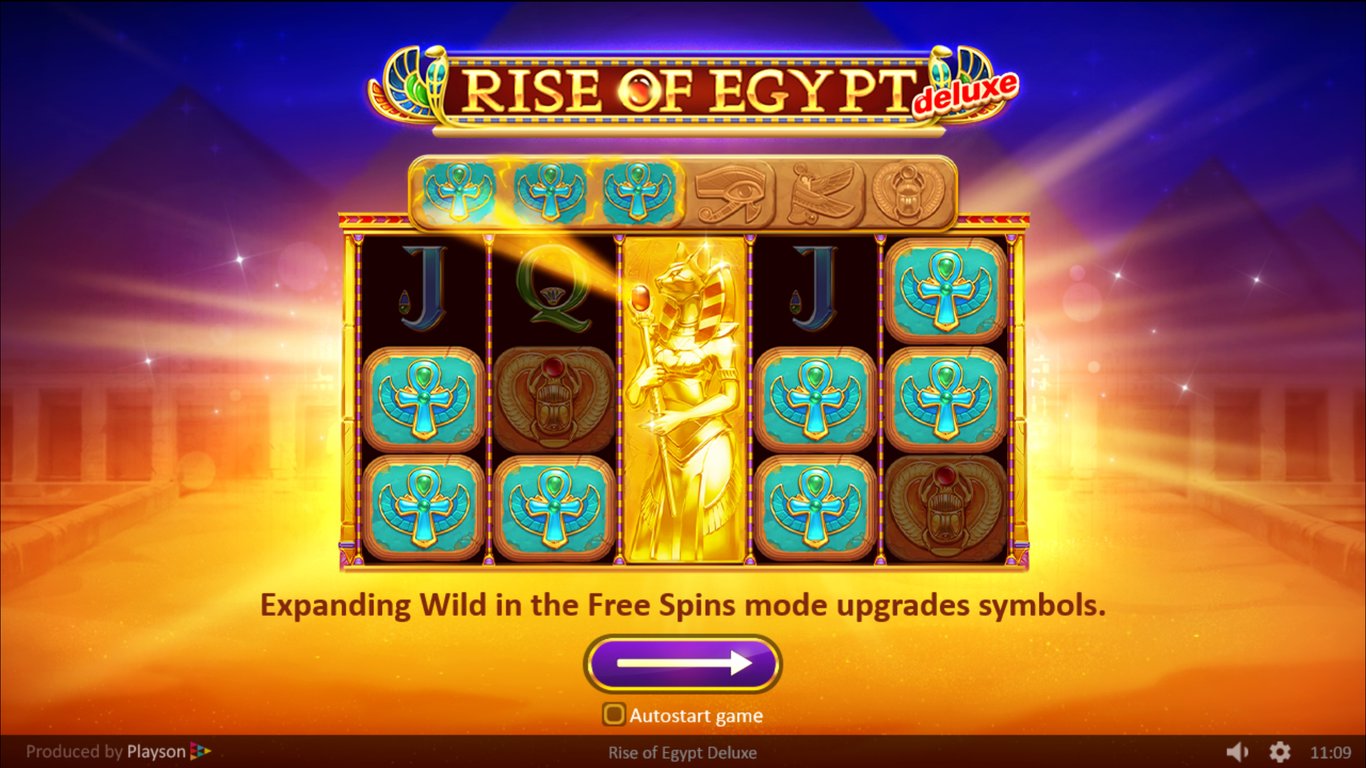 Rise of Egypt Deluxe Slot Demo Image