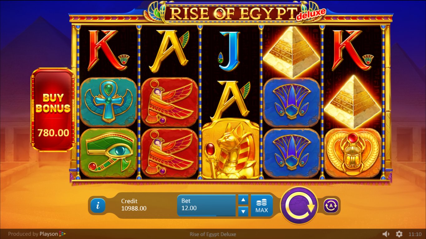 Rise of Egypt Deluxe Slot Slot Image in Demo - pic. 2
