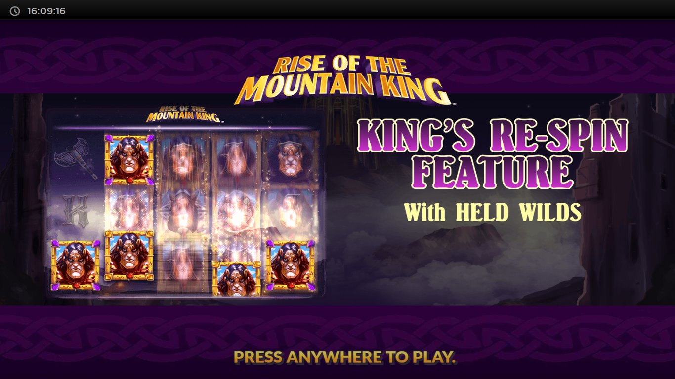 Rise of the Mountain King Slot Demo Image
