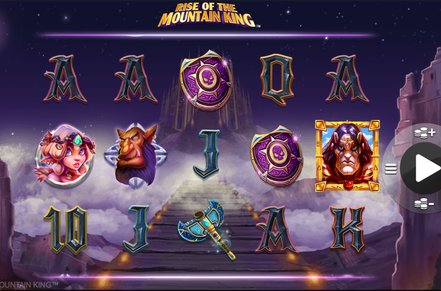 Rise of the Mountain King Slot Logo