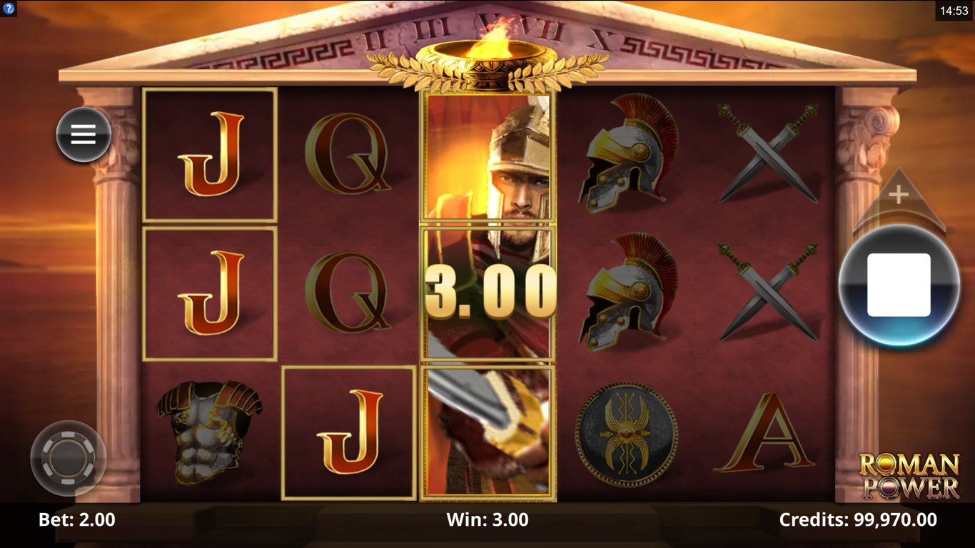 Roman Power Slot Slot Image in Demo - pic. 3