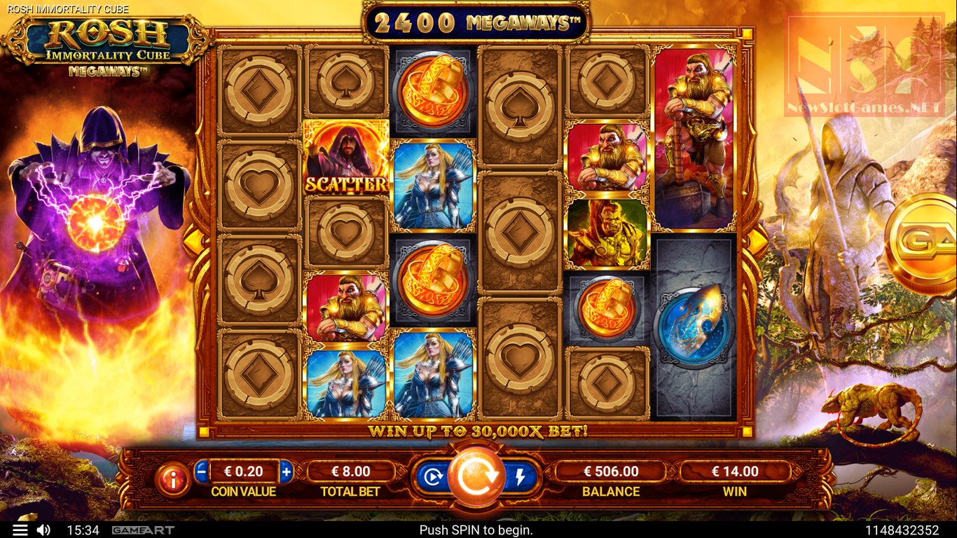 Rosh Immortality Cube Megaways Slot Slot Image in Demo - pic. 2