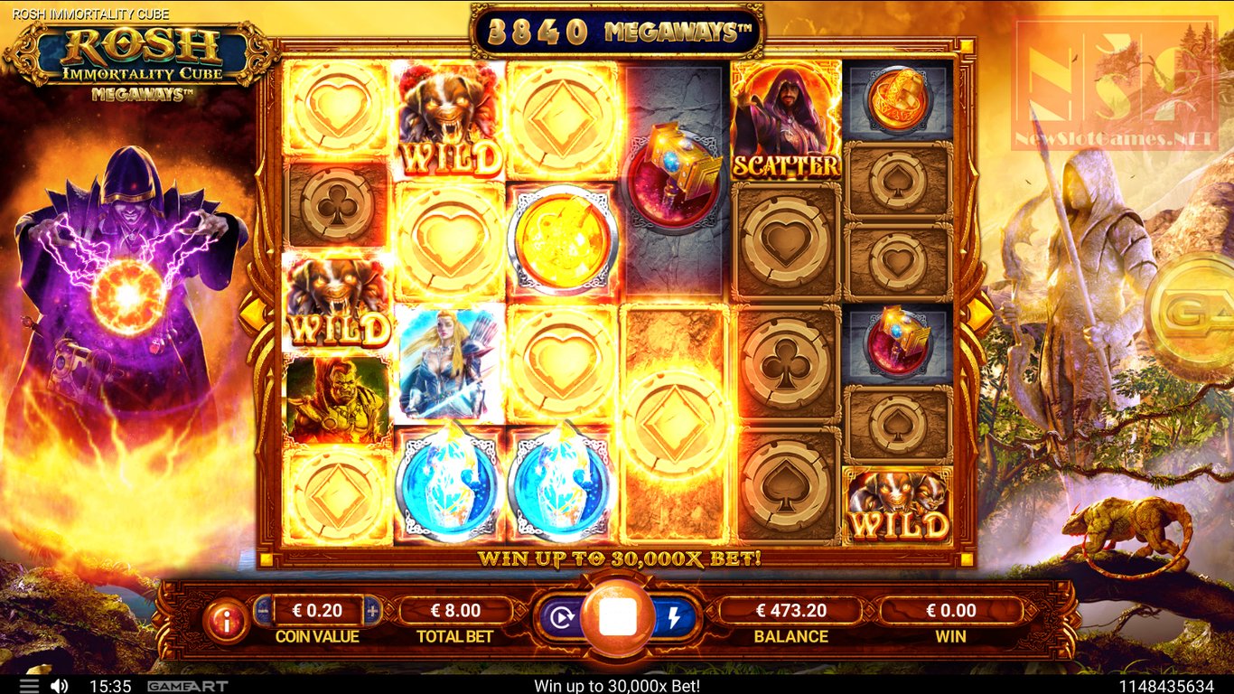 Rosh Immortality Cube Megaways Slot Slot Image in Demo - pic. 3