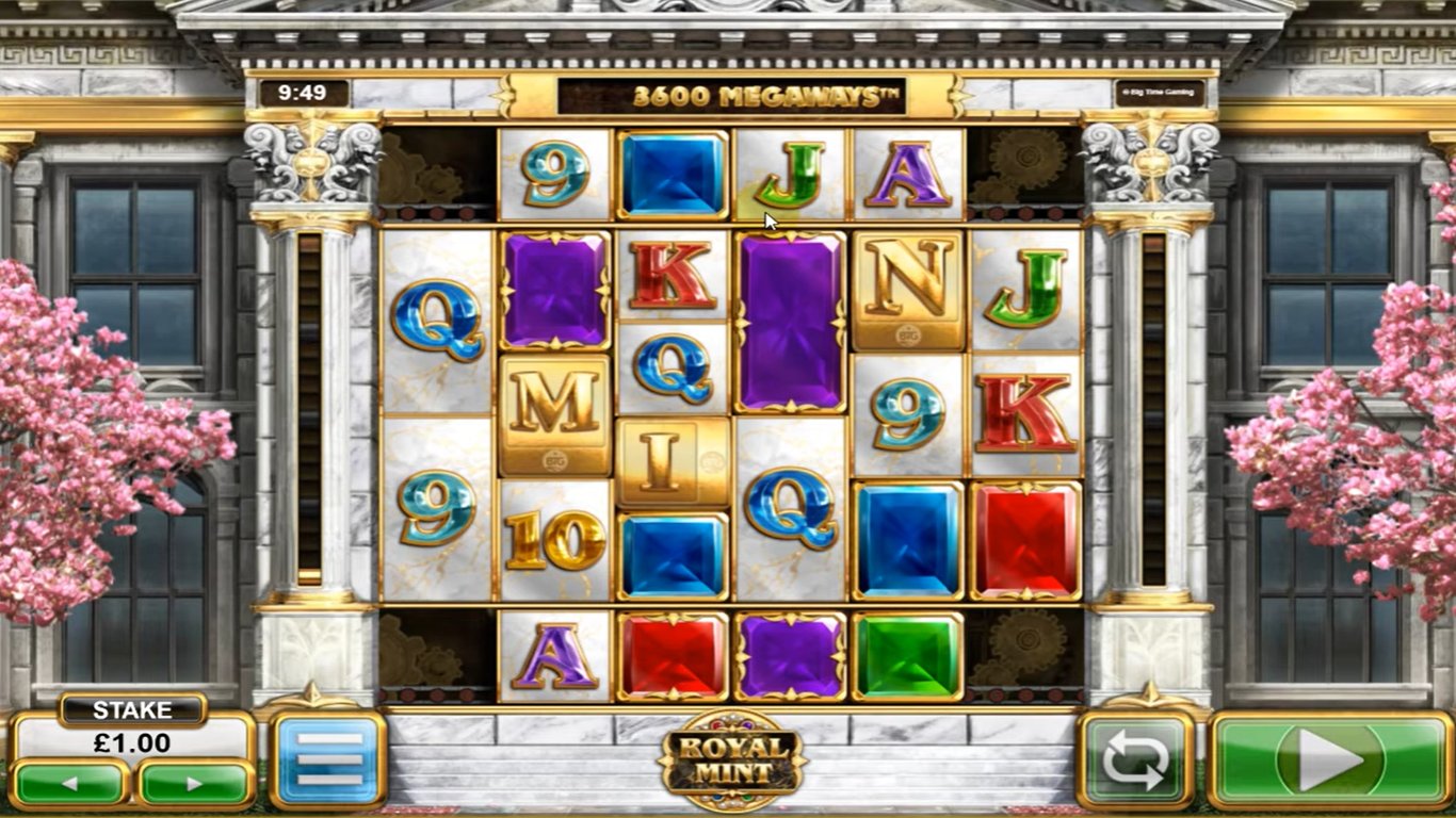 Royal Mint Megaways Slot Demo Image