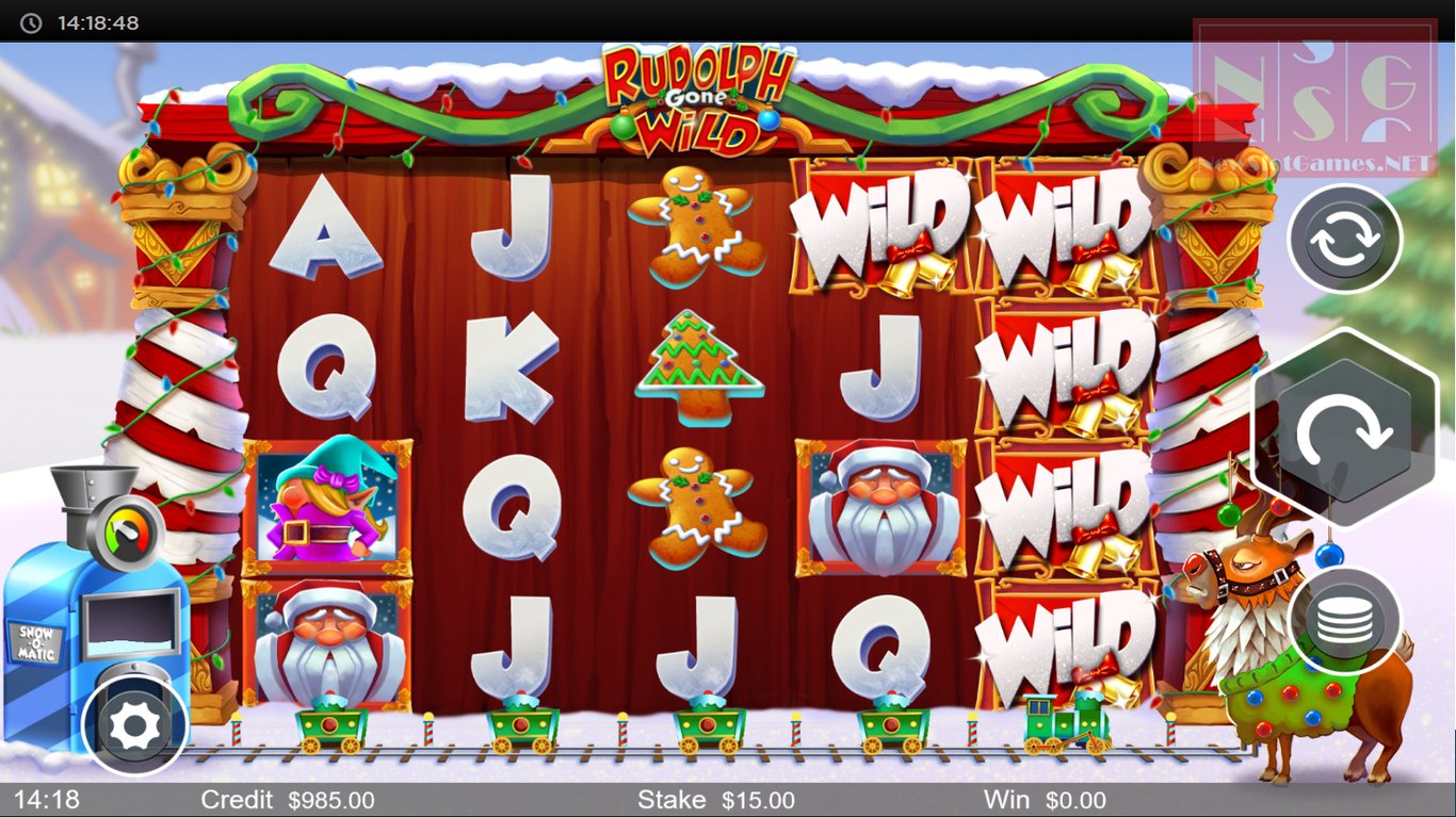 Rudolph Gone Wild Slot Slot Image in Demo - pic. 2