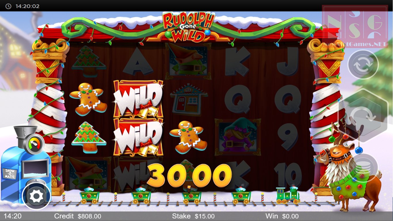 Rudolph Gone Wild Slot Slot Image in Demo - pic. 3