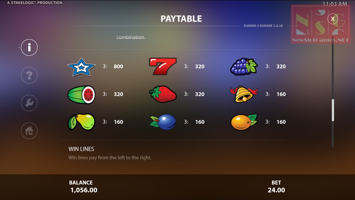 Runner 6 Runner Slot Slot Image in Demo - pic. 2