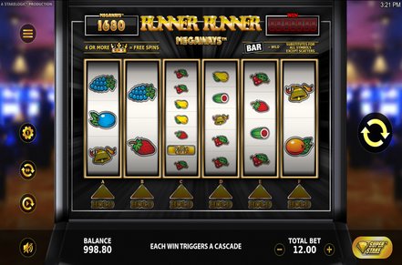 Runner Runner Megaways Slot Logo