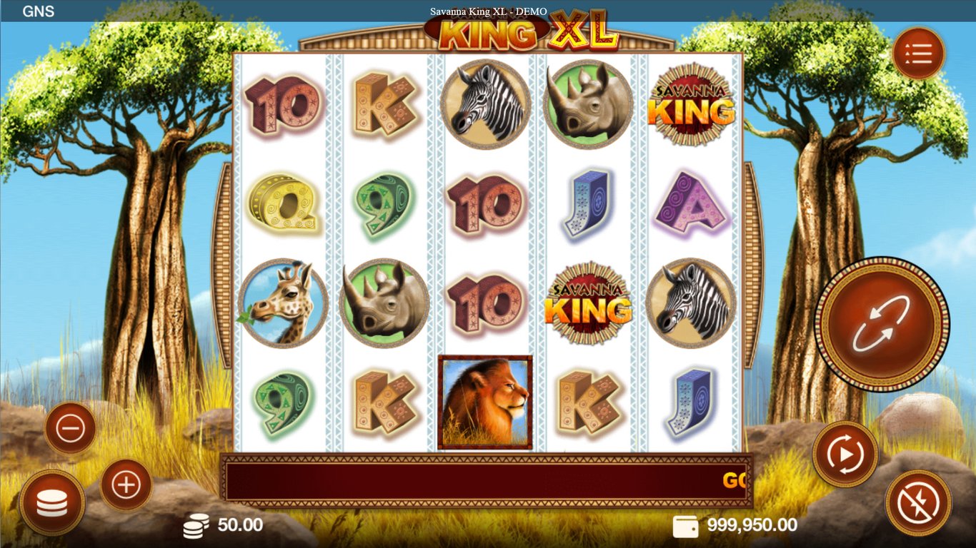 Savanna King XL Slot Demo Image