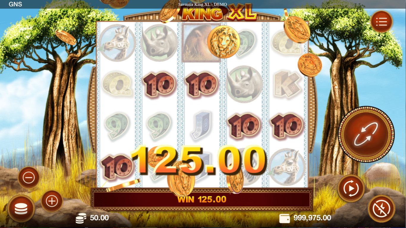 Savanna King XL Slot Slot Image in Demo - pic. 2