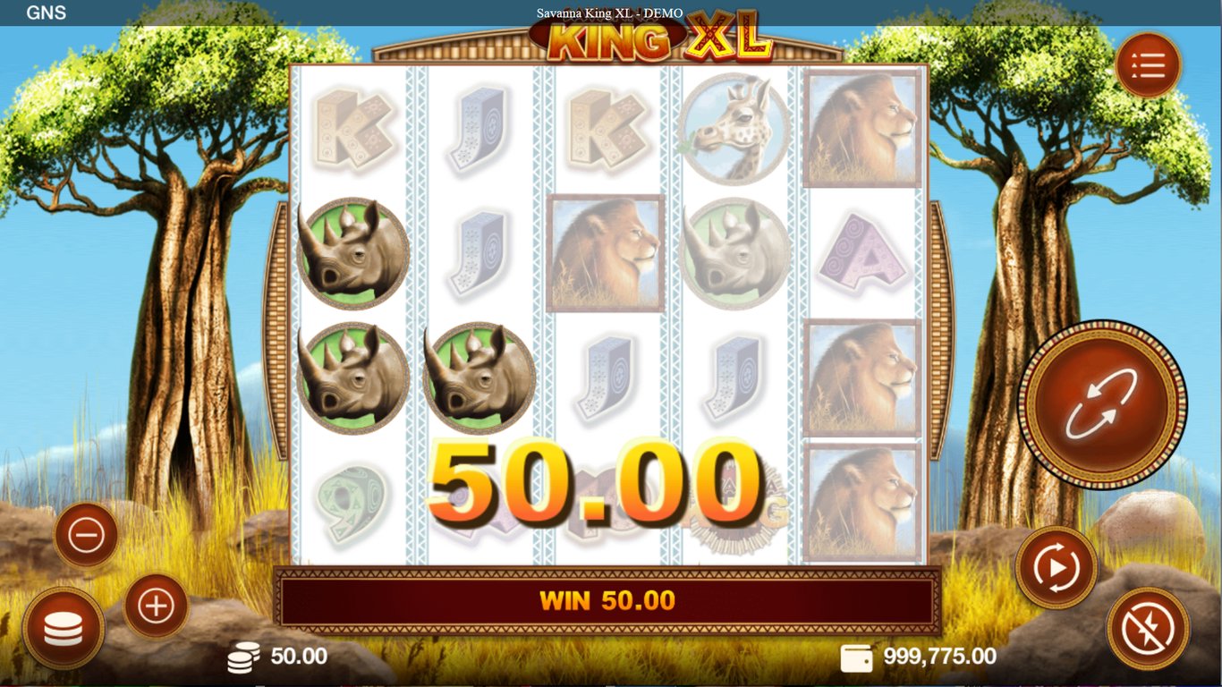 Savanna King XL Slot Slot Image in Demo - pic. 3