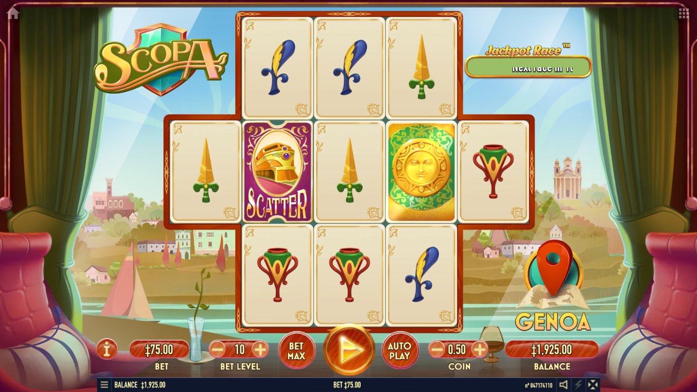 Scopa Slot Demo Image