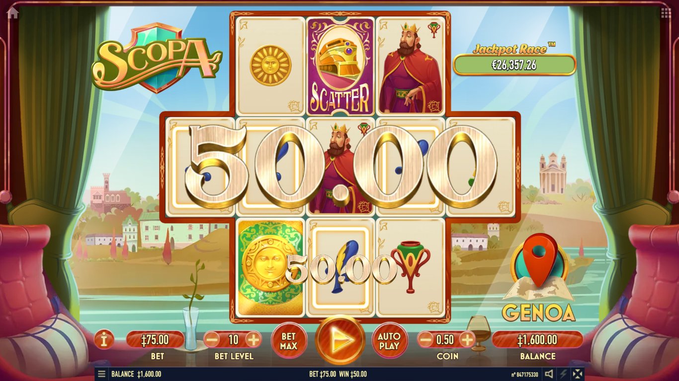 Scopa Slot Slot Image in Demo - pic. 2