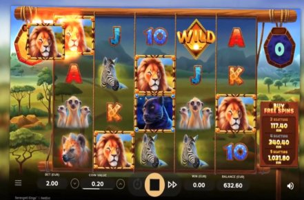 Serengeti Kings Slot Logo