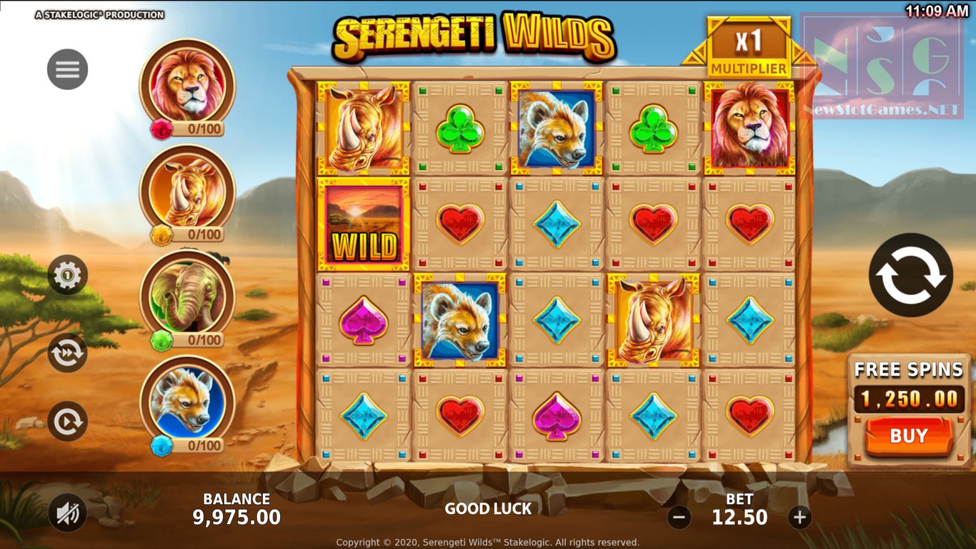 Serengeti Wilds Slot Slot Image in Demo - pic. 2