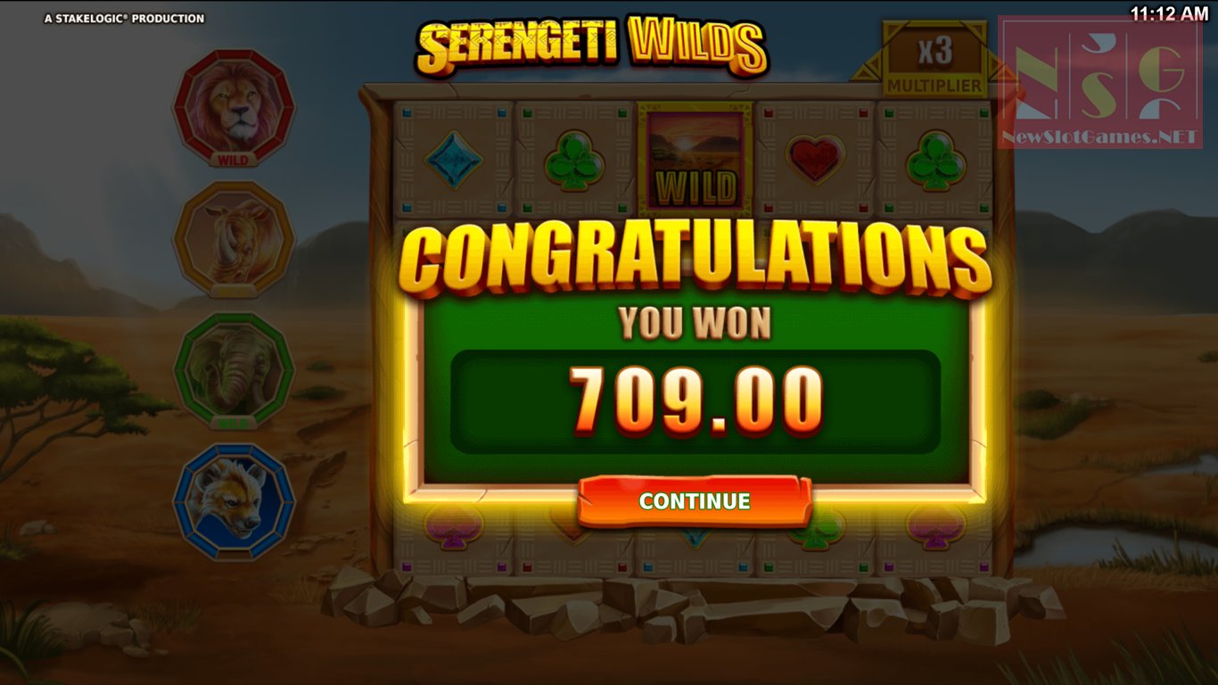 Serengeti Wilds Slot Slot Image in Demo - pic. 3