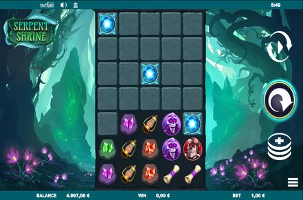 Serpent Shrine Slot Logo