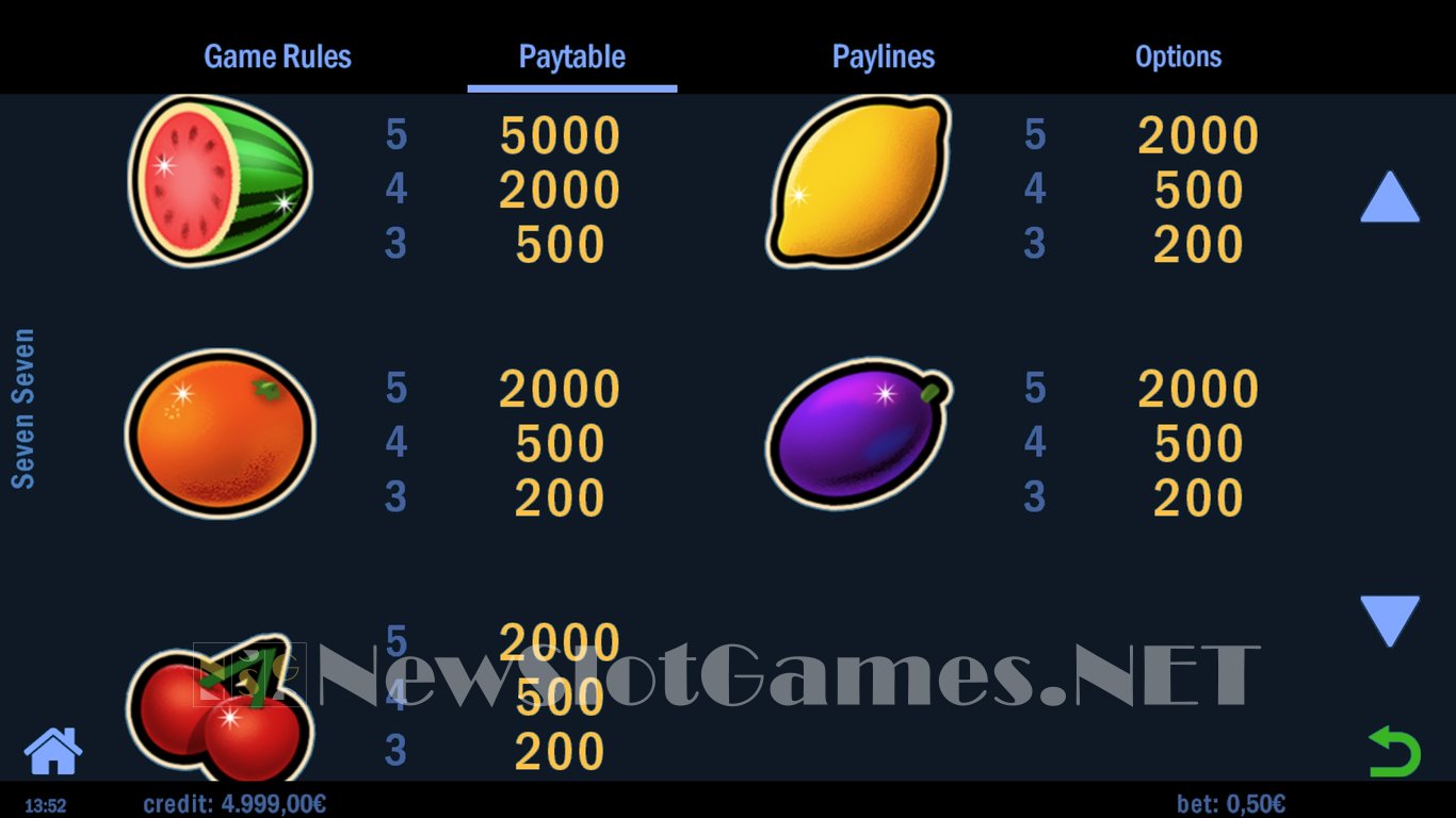 Seven Seven Slot Slot Image in Demo - pic. 5