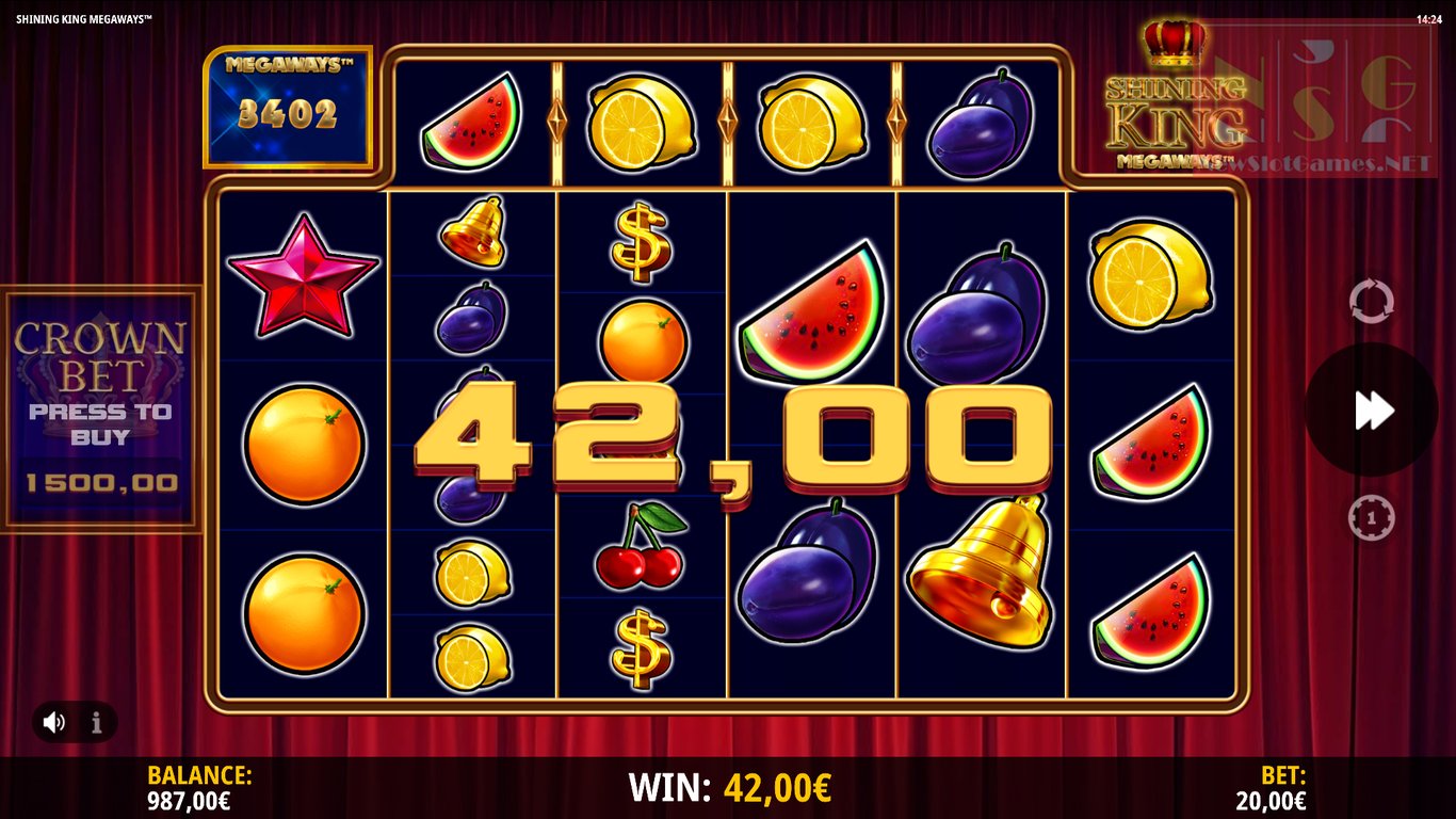 Shining King Megaways Slot Slot Image in Demo - pic. 3