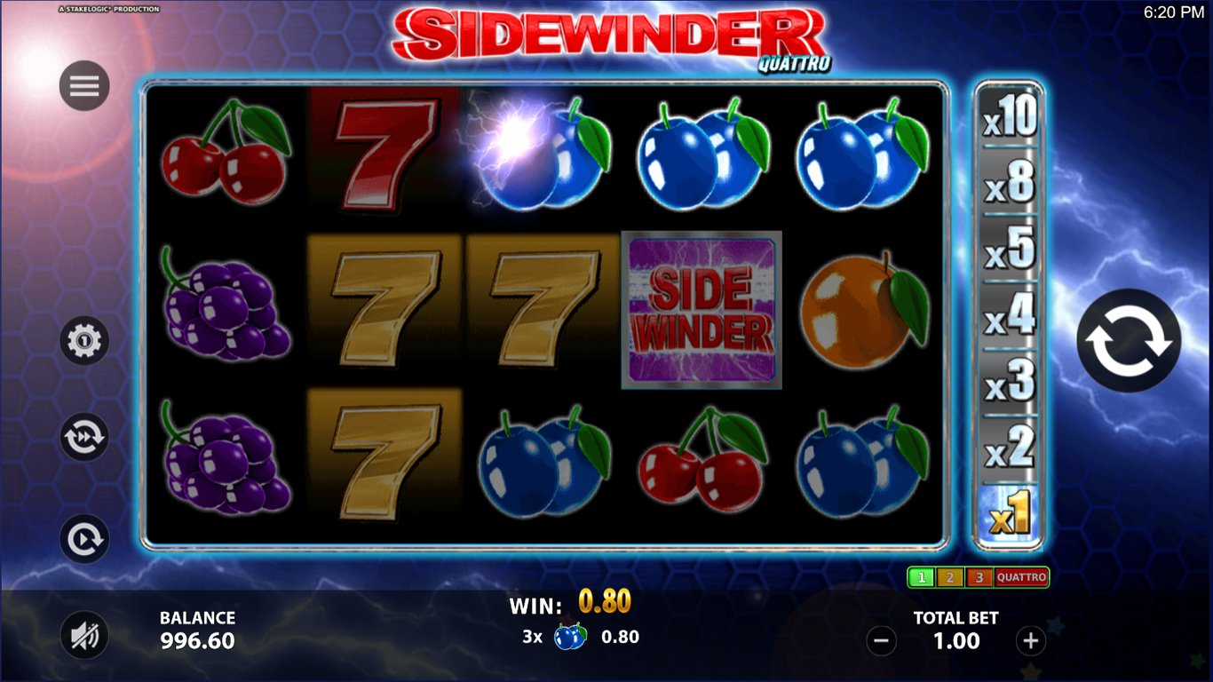 Sidewinder Quattro Slot Slot Image in Demo - pic. 3