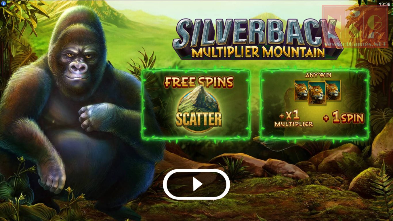 Silverback: Multiplier Mountain Slot Demo Image
