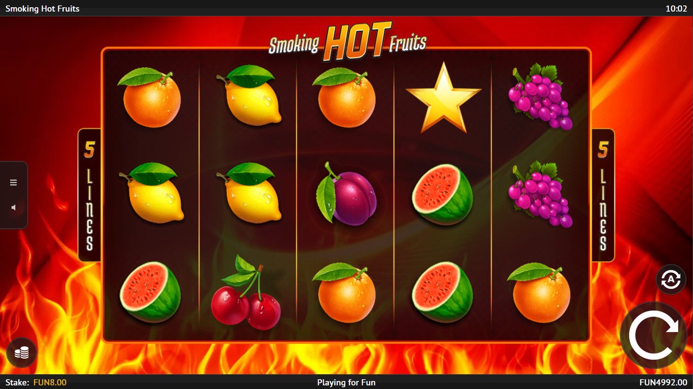 Smoking Hot Fruits Slot Demo Image