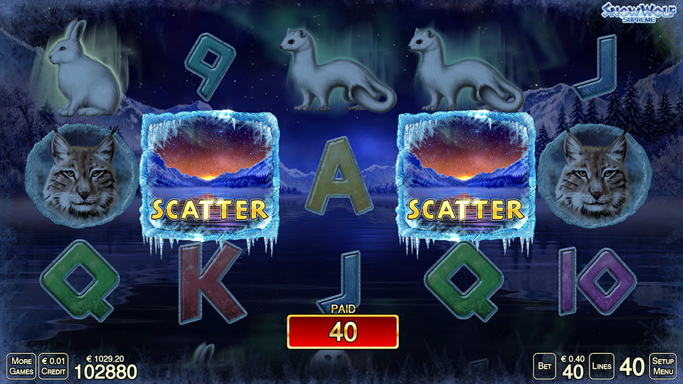 Snow Wolf Supreme Slot Demo Image