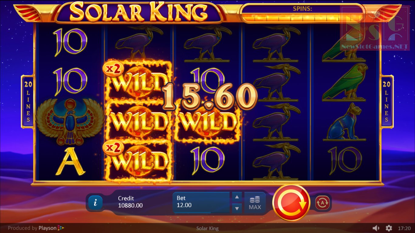 Solar King Slot Slot Image in Demo - pic. 3