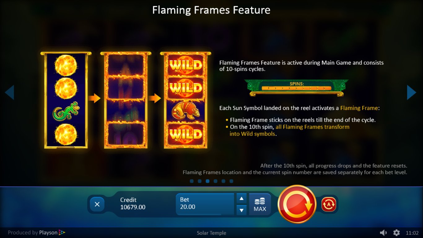Solar Temple Slot Slot Image in Demo - pic. 3