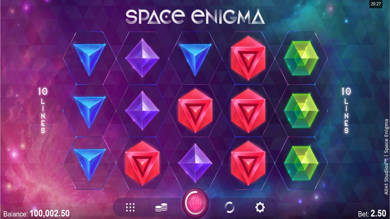 Space Enigma Slot Slot Image in Demo - pic. 2