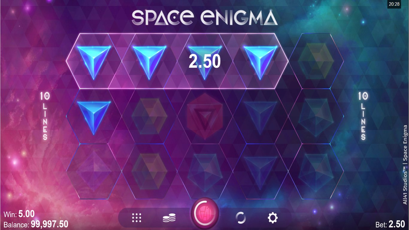 Space Enigma Slot Slot Image in Demo - pic. 3