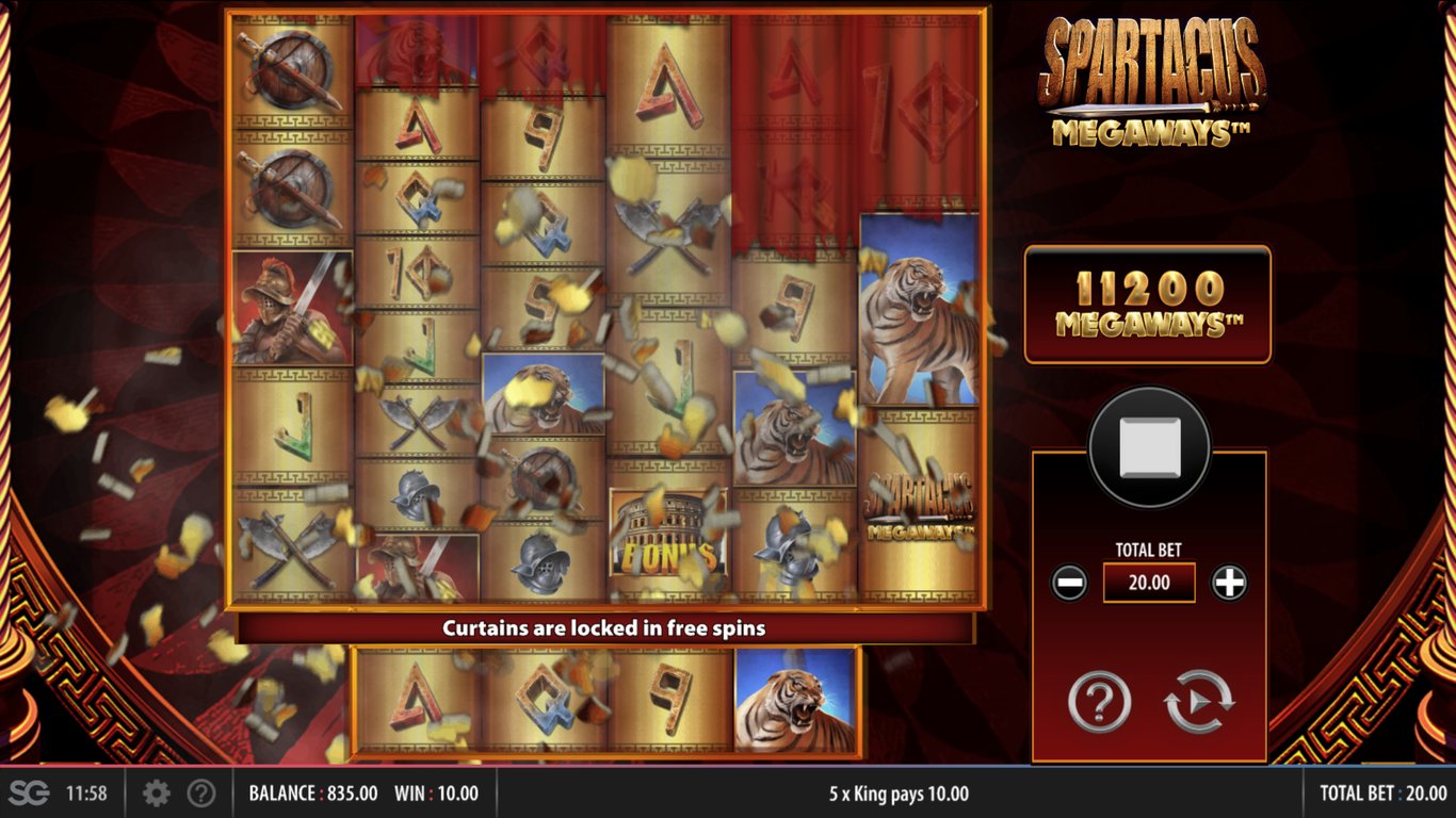 Spartacus Megaways Slot Slot Image in Demo - pic. 3