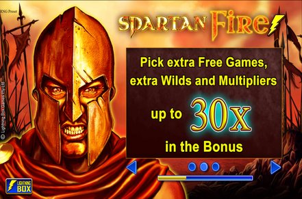 Spartan Fire Slot Icon