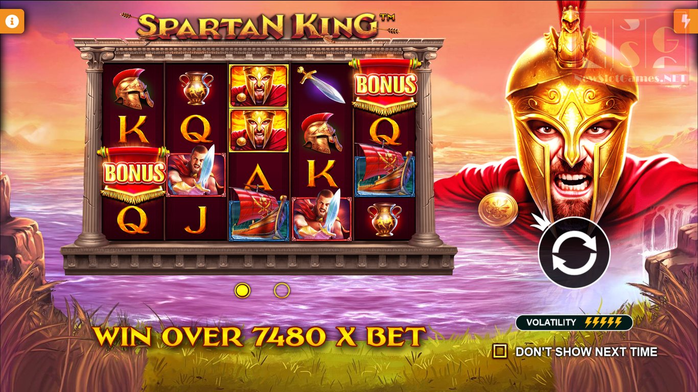 Spartan King Slot Demo Image