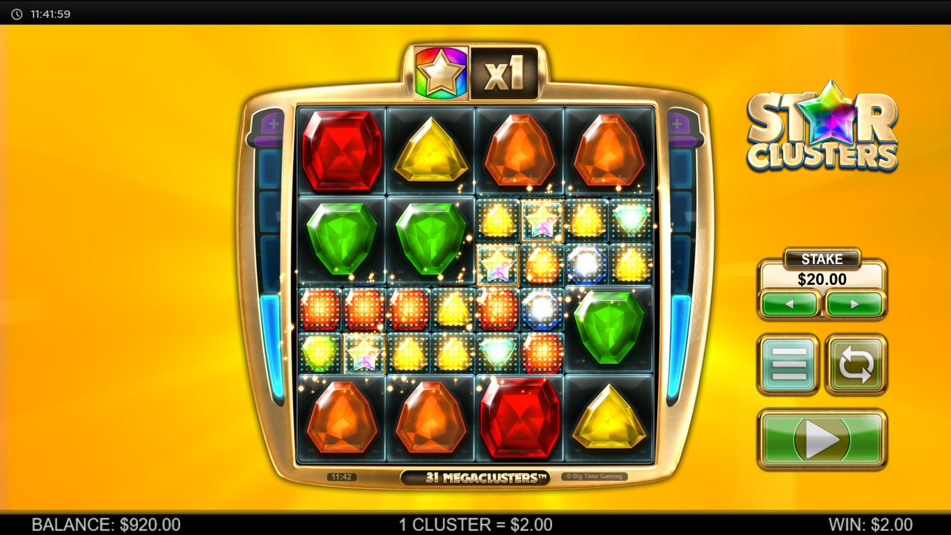 Star Clusters Megaclusters Slot Demo Image