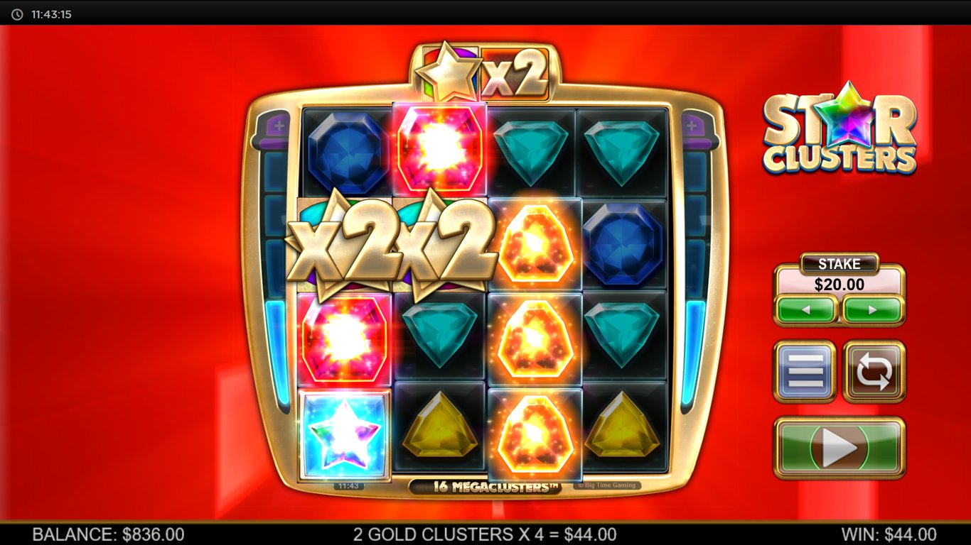 Star Clusters Megaclusters Slot Slot Image in Demo - pic. 3