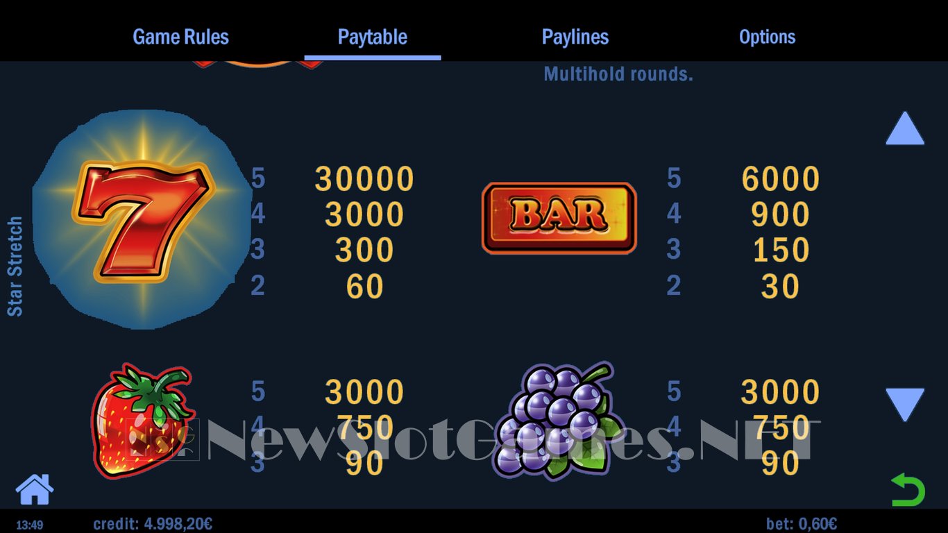 Star Stretch Slot Slot Image in Demo - pic. 5