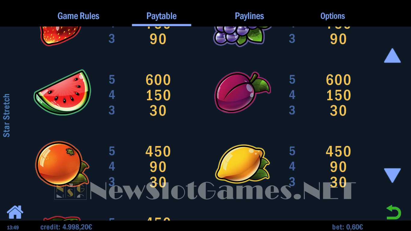 Star Stretch Slot Slot Image in Demo - pic. 6