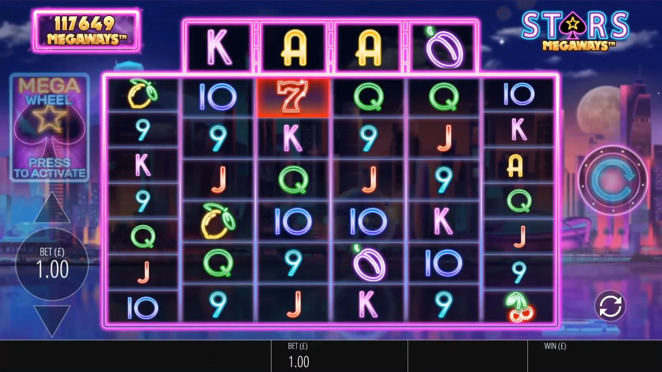 Stars Megaways Slot Demo Image